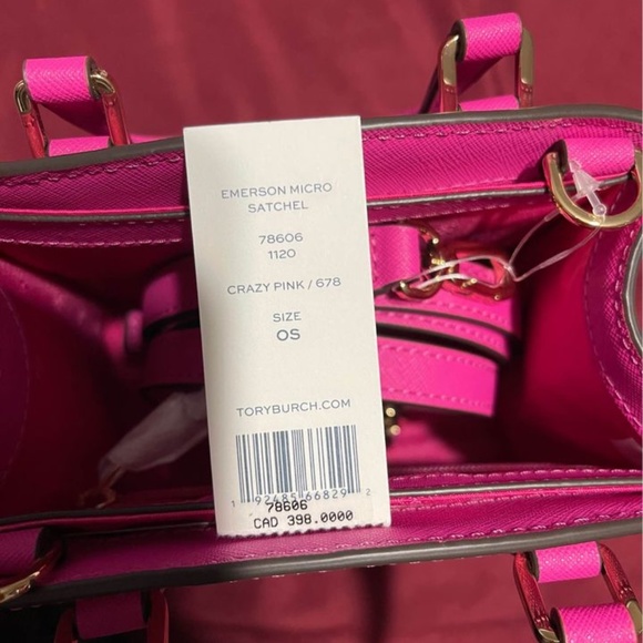 New Tory Burch Emerson Micro Satchel - Picture 4 of 5